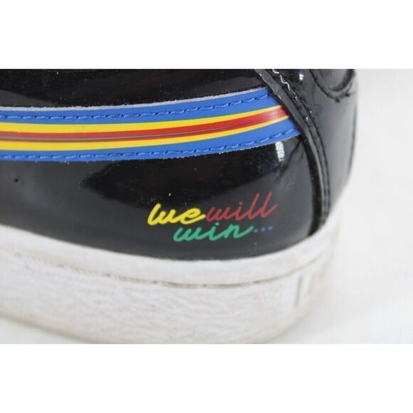 Puma Basket x DR Dee & Ricky Womens 36041801 Black Patent Leather Shoes Size 8.5 - Picture 10 of 12